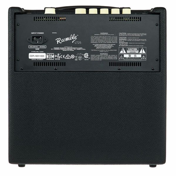 FENDER LT25 Amplifier Bass Rumble