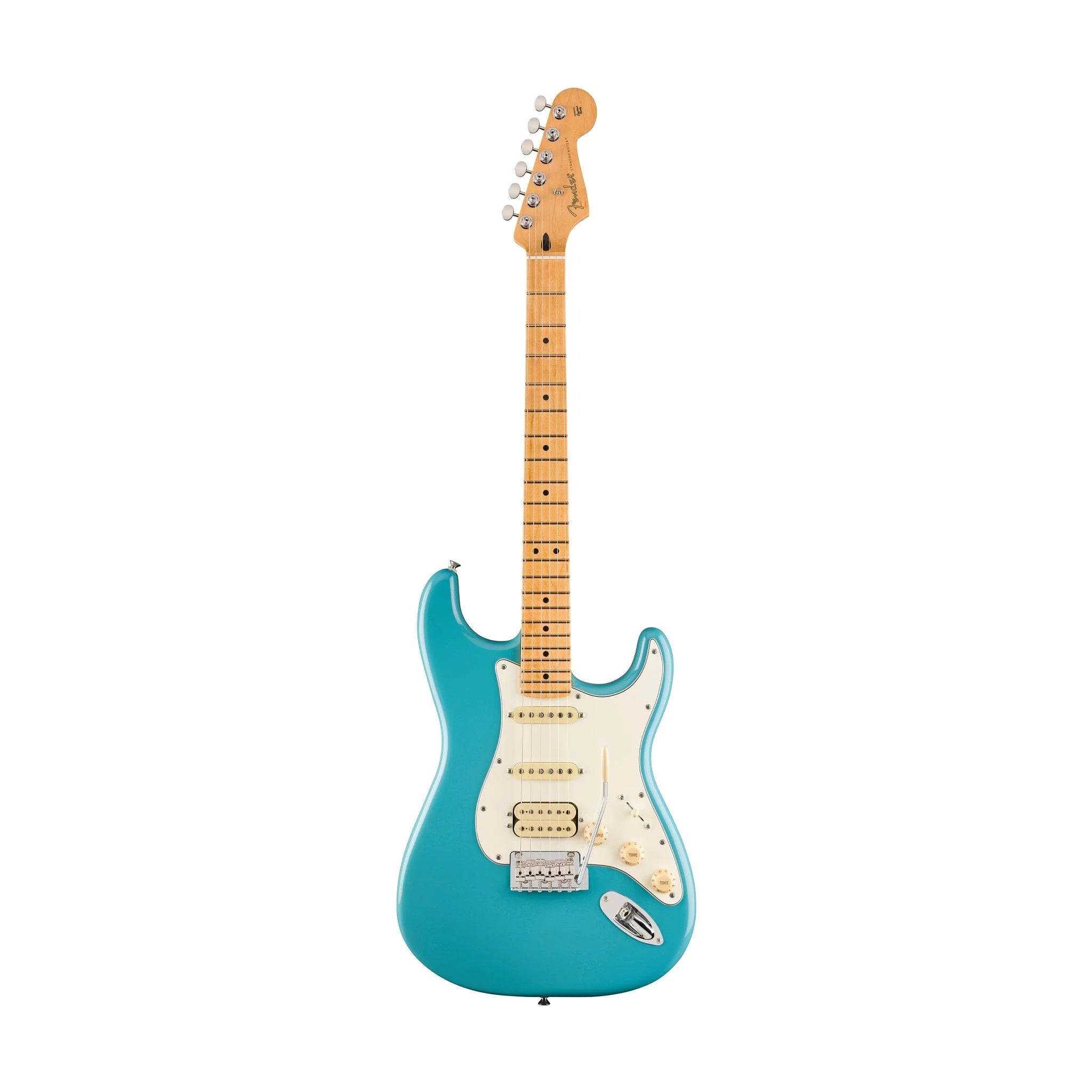 Fender American Professional II Stratocaster Electric Guitar, Maple FB, Miami Blue
