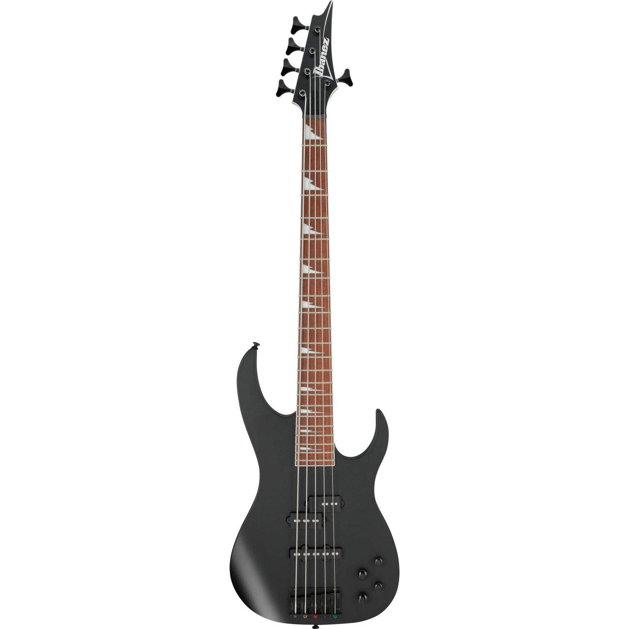 Ibanez RGB305 5-String Bass Guitar, Black Flat