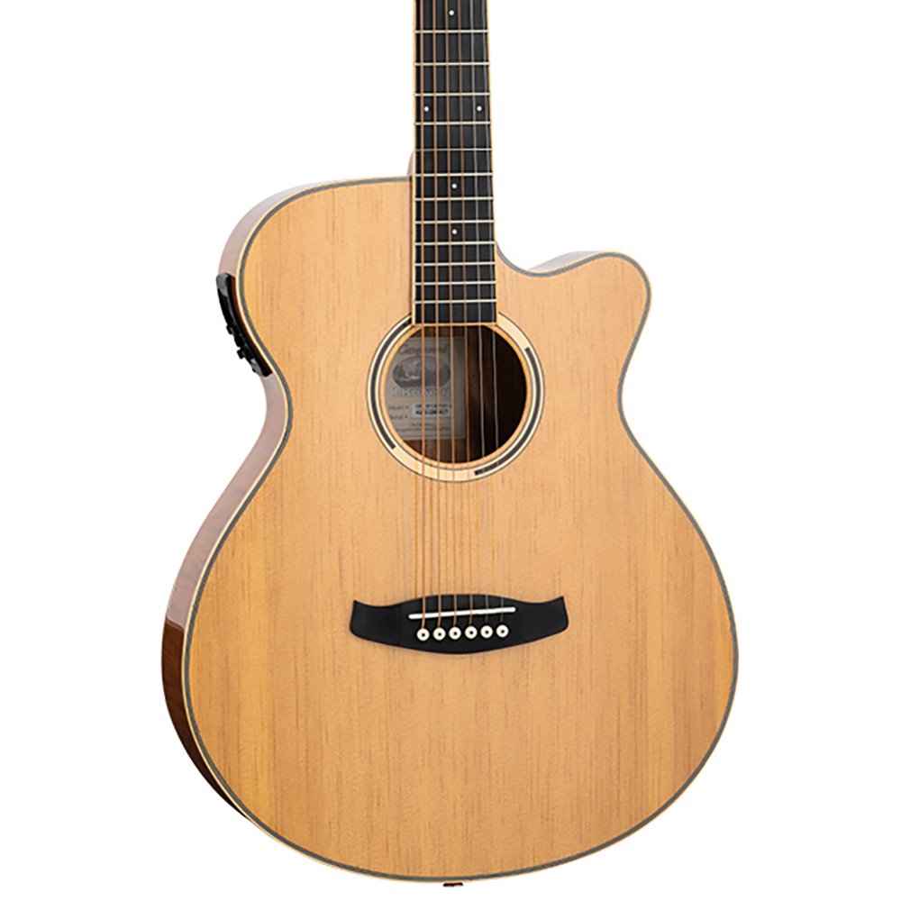 Tanglewood DBT SFCE FMH Super Folk Acoustic Electric Guitar with Bag