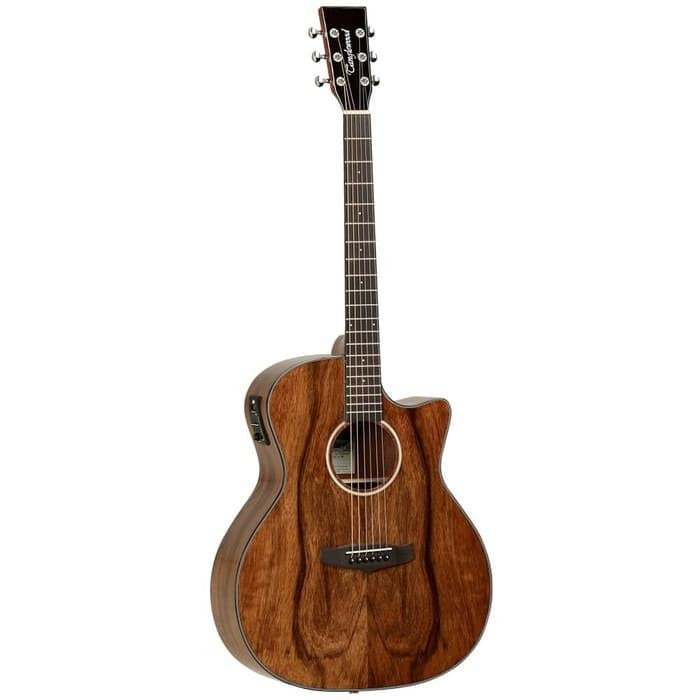 Tanglewood TVC X Evolution Exotic Venetian Cutaway Acoustic Electric Guitar with Bag