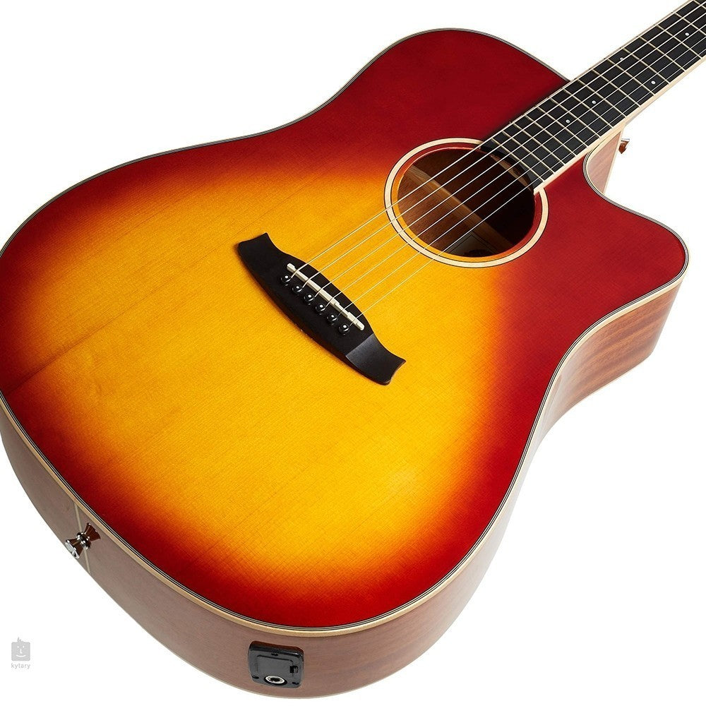 Tanglewood TW5 E SB Cutaway Dreadnought Acoustic Electric Guitar with Bag