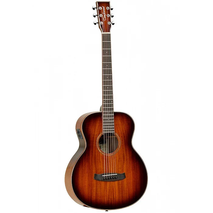 Tanglewood TW Mini Koa Winterleaf Mini Folk Size Acoustic Electric Guitar w/Bag