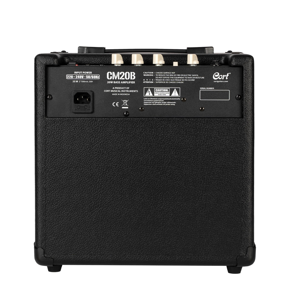 CORT CM20B Amplifier Bass