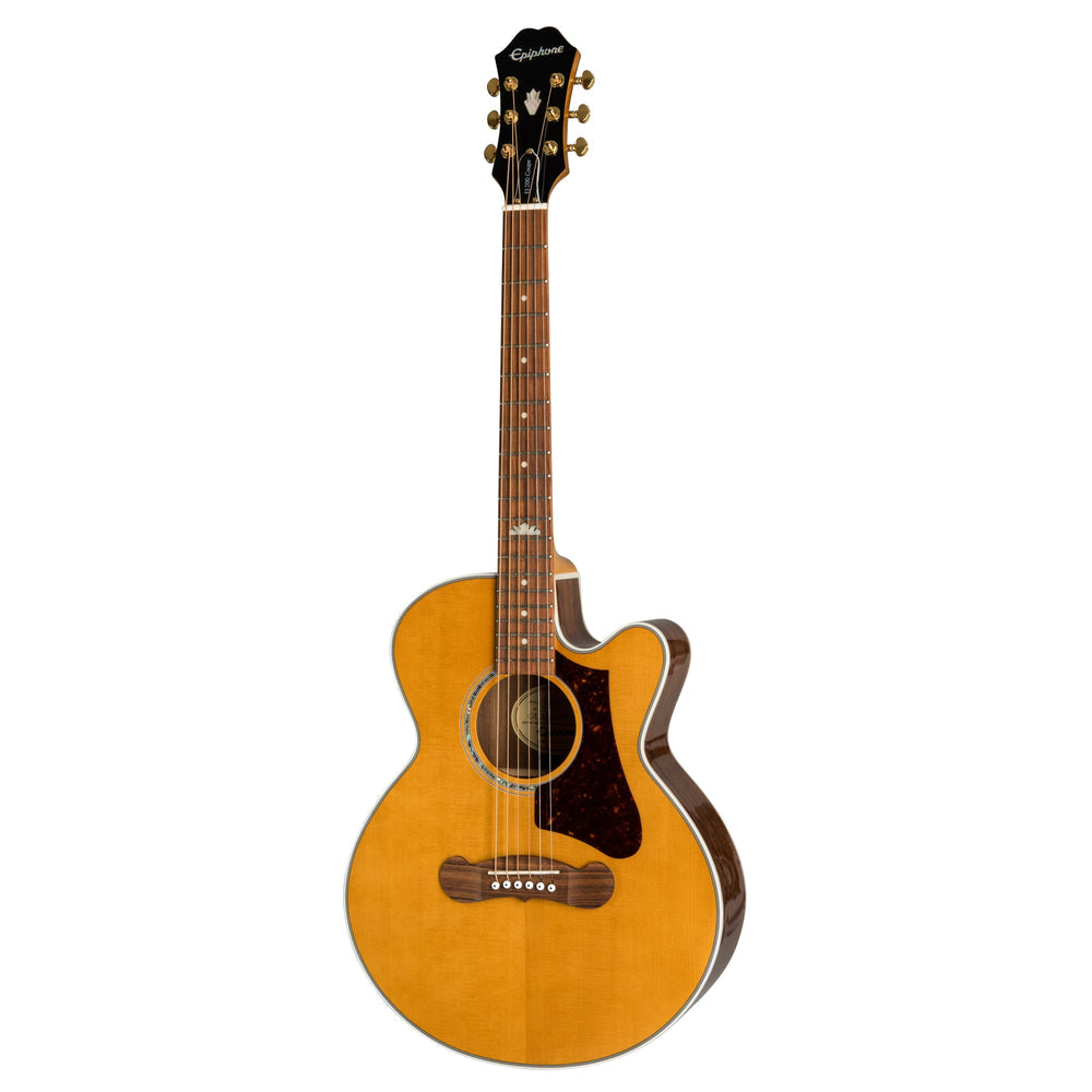 Epiphone J200EC Studio Parlor Solid Top Fishman Presys-II Vintage Natural EEJPVNGH3