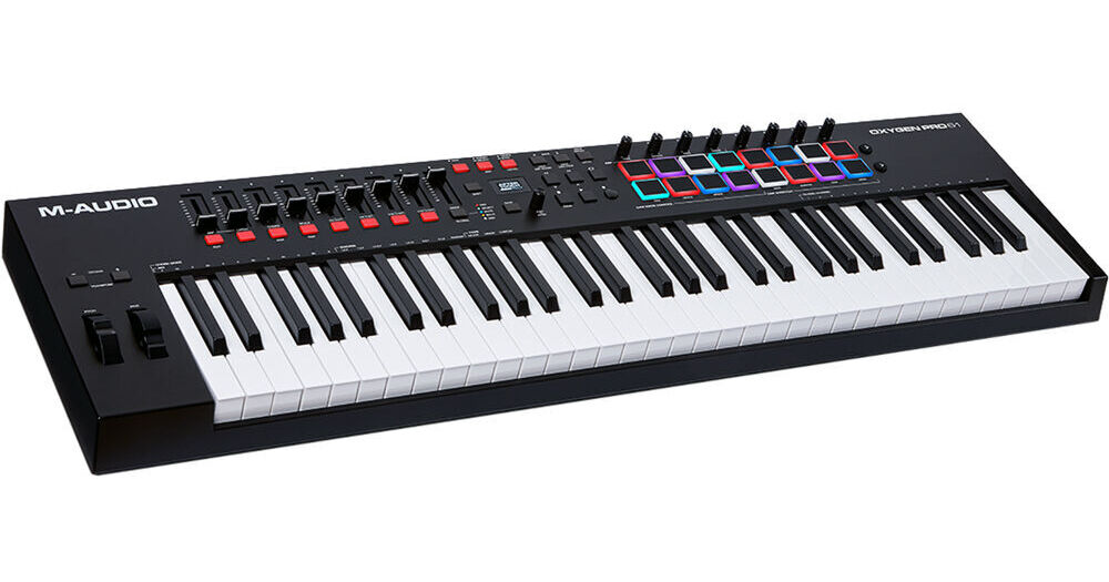 M Audio Oxygen Pro 61 61 key Keyboard Controller